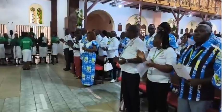 Diocèse de port–gentil/messe de clôture du collège régional des équipes notre dame