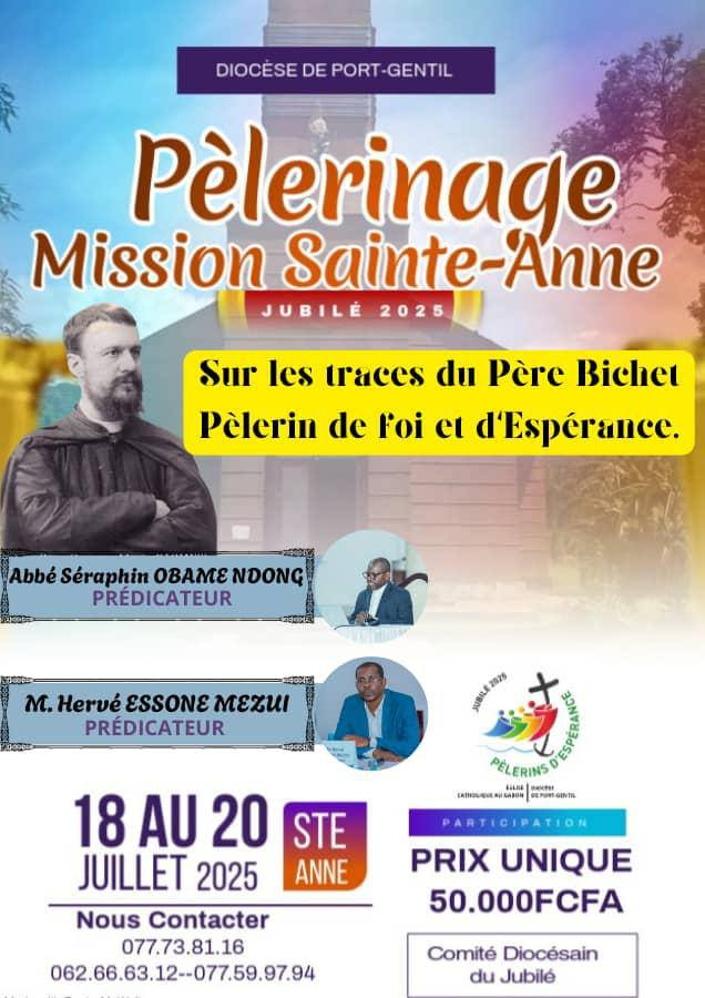 Pèlerinage à la mission sainte Anne