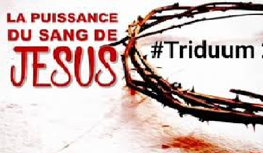Triduum de prière au précieux sang de Jésus