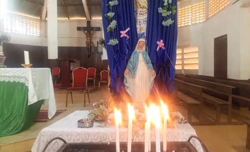 Diocèse de Mouilla/neuvaine de prière pour les malades et messe à la Divine Miséricorde.