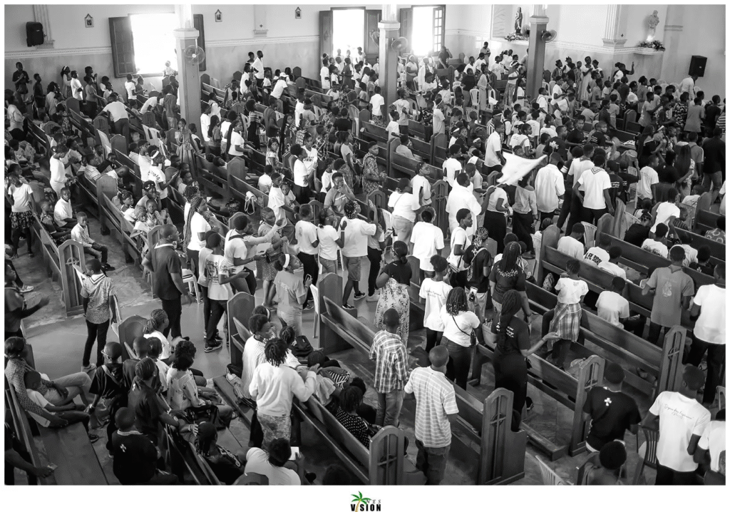 Célébration de la journée des Guetteurs à la paroisse Sainte-Berthe le week-end écoulé