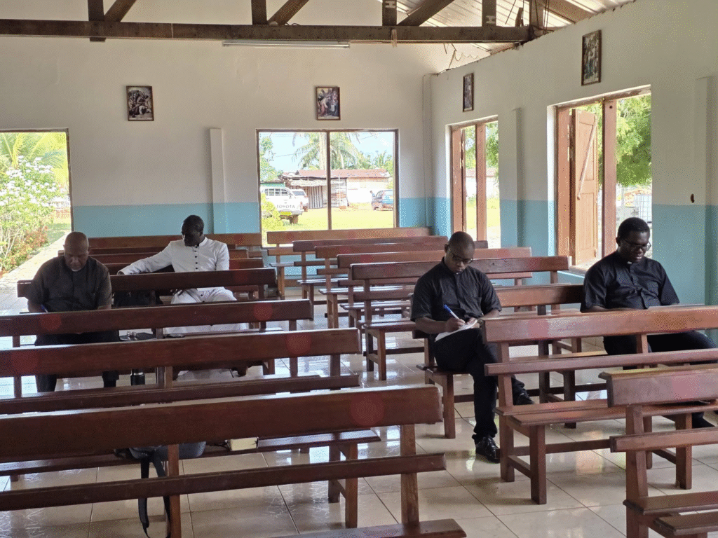 Diocèse de Port-Gentil/Recollection mensuelles des ouvriers apostoliques