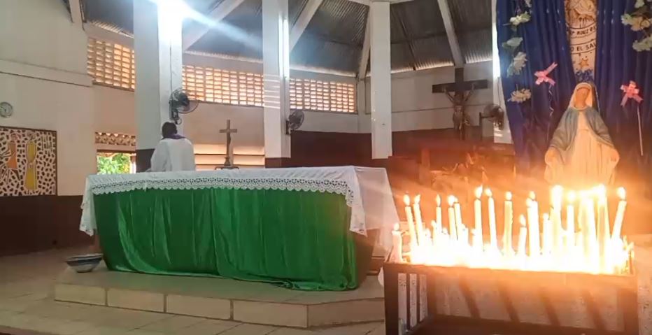 Diocèse de Mouila/Fin de la neuvaine des malades et célébration de la fête de Notre Dame de Lourdes