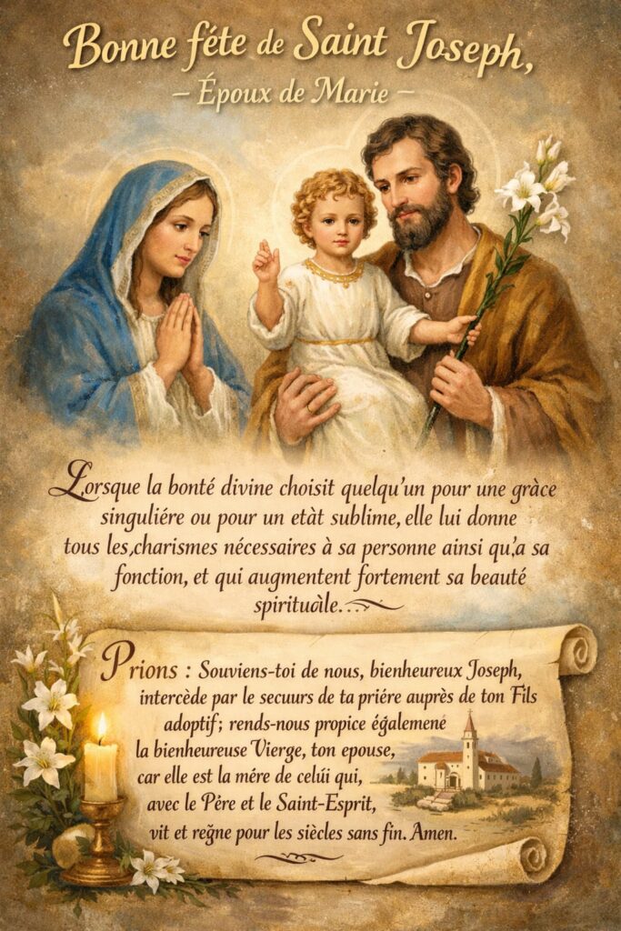Saint du 19 mars/ saint Joseph