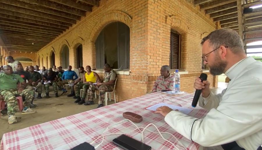 Pèlerinage militaire au sanctuaire Notre Dame des Trois Epis et de l’Equateur de Sindara