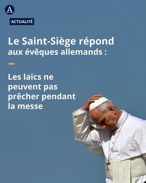 Non, les laïcs ne peuvent pas prêcher pendant la messe