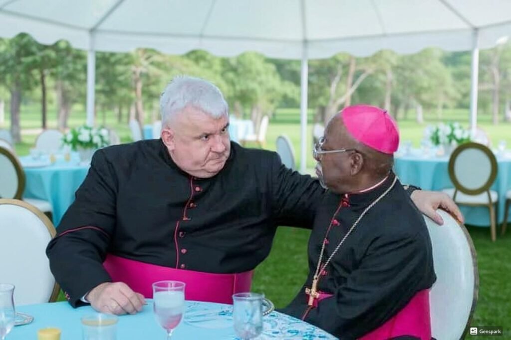 Gabon : Fin de la mission diplomatique de Mgr Piotr Grzegorz Bieleska, chargé d&rsquo;Affaires de la Nonciature Apostolique près la République gabonaise .