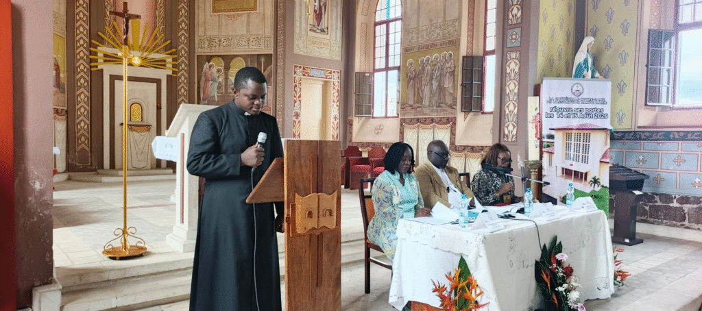 Réouverture de la cathédrale/conférence de presse et théologique-historique de la la cathédrale Notre-Dame de l’Assomption Sainte Marie