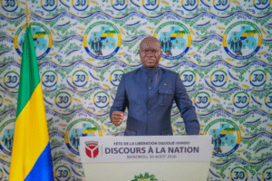 Discours à la nation du président Brice Clotaire Oligui Nguema à l’occasion de la célébration du 3ème anniversaire de la fête de la Libération à Makokou