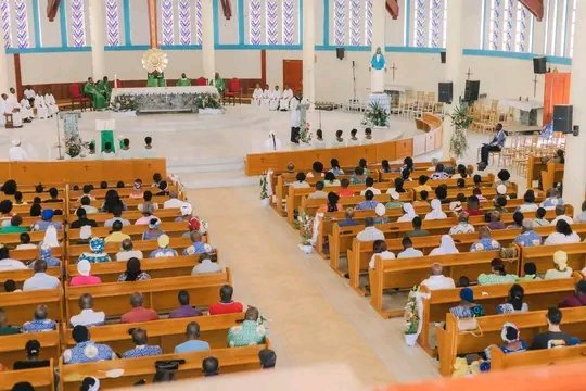 Messe de rentrée  pastorale paroissiale  dans l&rsquo;archidiocèse de Libreville