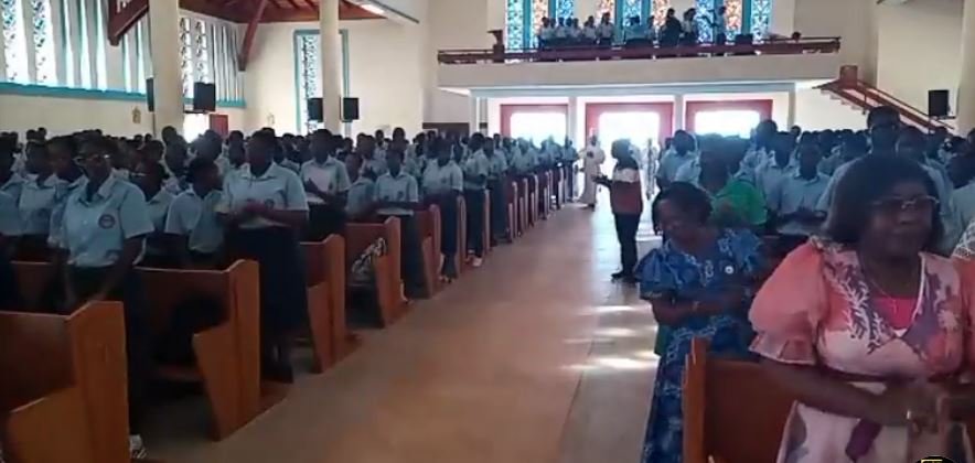 Messe de rentrée scolaire du lycée Bessieux en la cathédrale Notre-Dame de l’Assomption
