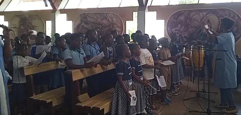 Diocèse de Franceville /messe de rentrée scolaire du complexe prive Cœur de Marie
