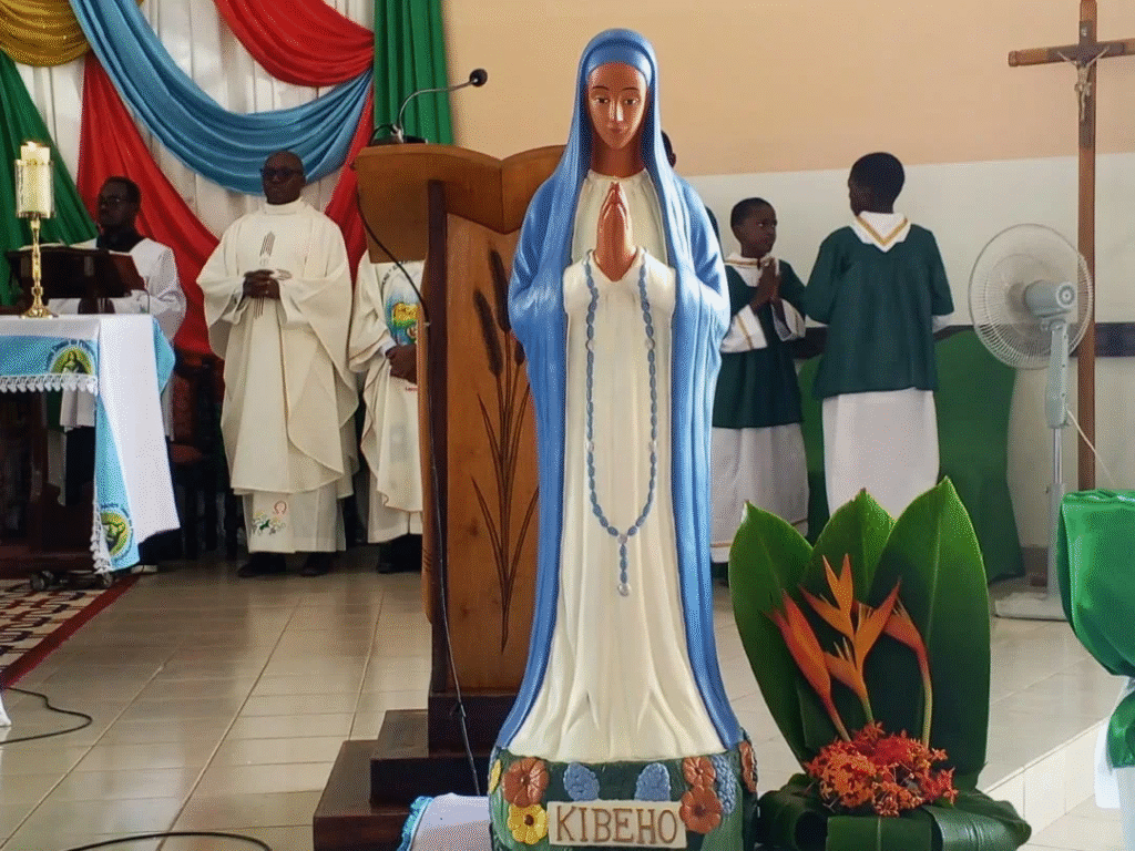 Ouverture du pèlerinage de Notre-Dame de Kibeho à la paroisse Notre-Dame de l’Esperance de Mingara
